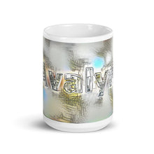 Load image into Gallery viewer, Avalyn Mug Victorian Fission 15oz front view