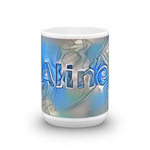 Aline Mug Liquescent Icecap 15oz front view