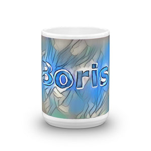 Boris Mug Liquescent Icecap 15oz front view