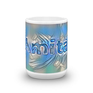 Amita Mug Liquescent Icecap 15oz front view