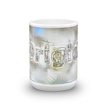 Load image into Gallery viewer, Brigid Mug Victorian Fission 15oz front view