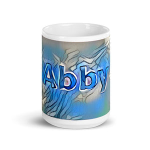 Abby Mug Liquescent Icecap 15oz front view