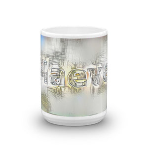 Maeve Mug Victorian Fission 15oz front view