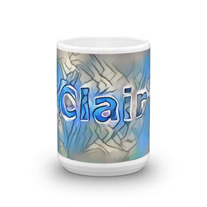 Clair Mug Liquescent Icecap 15oz front view