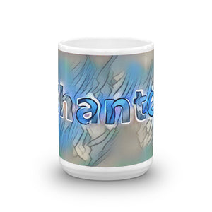 Chantel Mug Liquescent Icecap 15oz front view