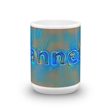 Load image into Gallery viewer, Jeannette Mug Night Surfing 15oz front view