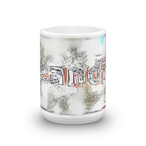 Deandre Mug Frozen City 15oz front view