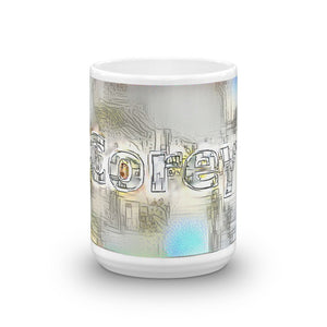 Corey Mug Victorian Fission 15oz front view