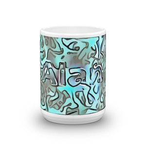 Alan Mug Insensible Camouflage 15oz front view