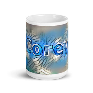 Corey Mug Liquescent Icecap 15oz front view