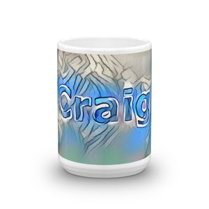 Craig Mug Liquescent Icecap 15oz front view