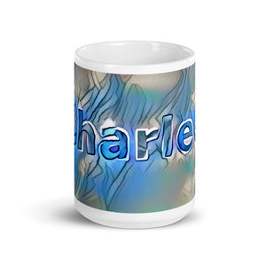 Charlee Mug Liquescent Icecap 15oz front view