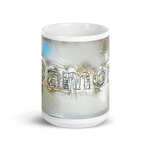 Damon Mug Victorian Fission 15oz front view