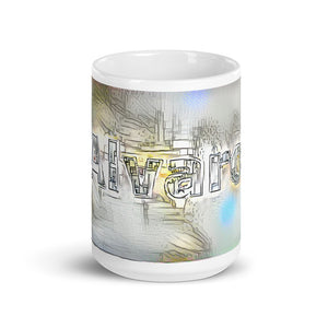 Alvaro Mug Victorian Fission 15oz front view