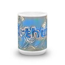 Load image into Gallery viewer, Arthur Mug Liquescent Icecap 15oz front view