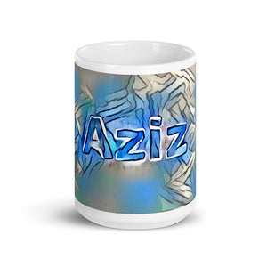 Aziz Mug Liquescent Icecap 15oz front view