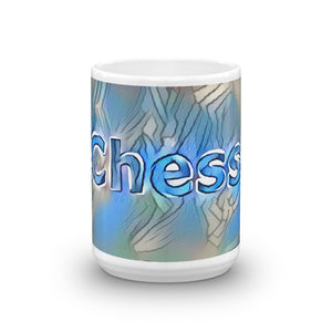 Chess Mug Liquescent Icecap 15oz front view