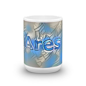 Ares Mug Liquescent Icecap 15oz front view