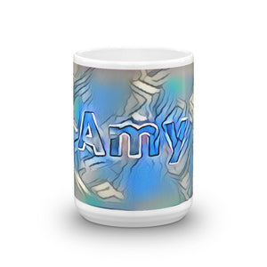 Amy Mug Liquescent Icecap 15oz front view