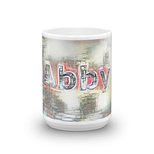 Abby Mug Ink City Dream 15oz front view