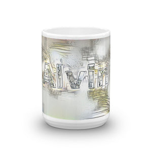 Alvin Mug Victorian Fission 15oz front view