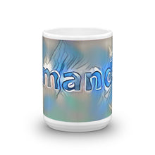 Load image into Gallery viewer, Amanda Mug Liquescent Icecap 15oz front view