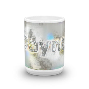 Dayna Mug Victorian Fission 15oz front view