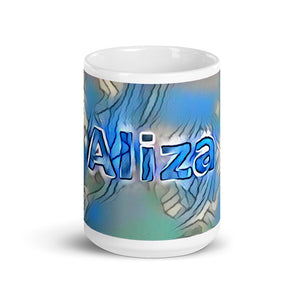 Aliza Mug Liquescent Icecap 15oz front view