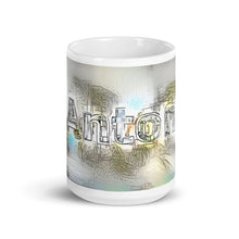 Load image into Gallery viewer, Anton Mug Victorian Fission 15oz front view