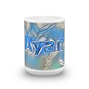 Ayan Mug Liquescent Icecap 15oz front view