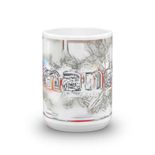 Load image into Gallery viewer, Amanda Mug Frozen City 15oz front view