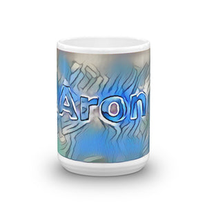 Aron Mug Liquescent Icecap 15oz front view