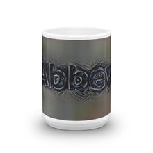 Load image into Gallery viewer, Abbey Mug Charcoal Pier 15oz front view