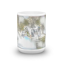 Load image into Gallery viewer, Ari Mug Victorian Fission 15oz front view