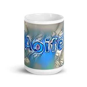 Aoife Mug Liquescent Icecap 15oz front view