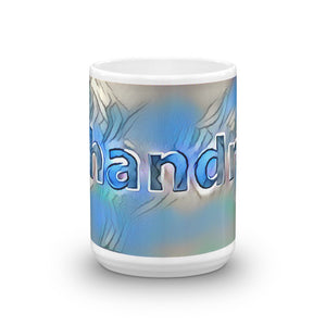 Chandra Mug Liquescent Icecap 15oz front view