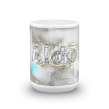 Load image into Gallery viewer, Aldo Mug Victorian Fission 15oz front view