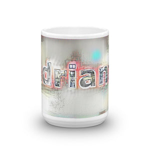 Adriana Mug Ink City Dream 15oz front view