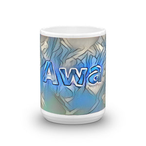 Awa Mug Liquescent Icecap 15oz front view