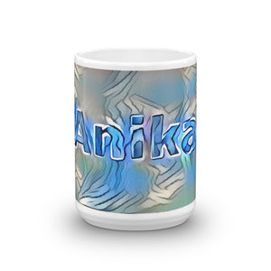 Anika Mug Liquescent Icecap 15oz front view