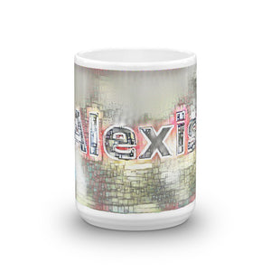 Alexis Mug Ink City Dream 15oz front view