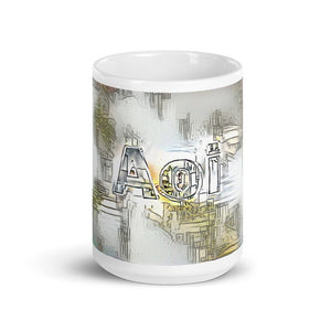 Aoi Mug Victorian Fission 15oz front view