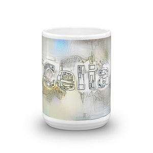 Celia Mug Victorian Fission 15oz front view