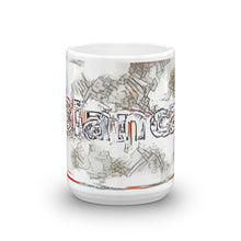 Load image into Gallery viewer, Bianca Mug Frozen City 15oz front view