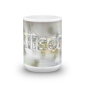 Alison Mug Victorian Fission 15oz front view