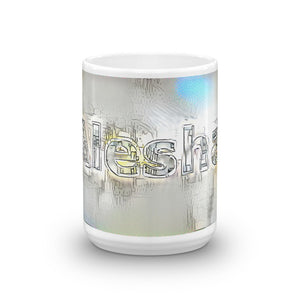 Alesha Mug Victorian Fission 15oz front view