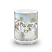 Load image into Gallery viewer, Char Mug Victorian Fission 15oz front view