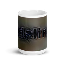 Load image into Gallery viewer, Adaline Mug Charcoal Pier 15oz front view