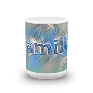 Camille Mug Liquescent Icecap 15oz front view