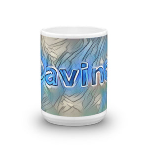 Davina Mug Liquescent Icecap 15oz front view